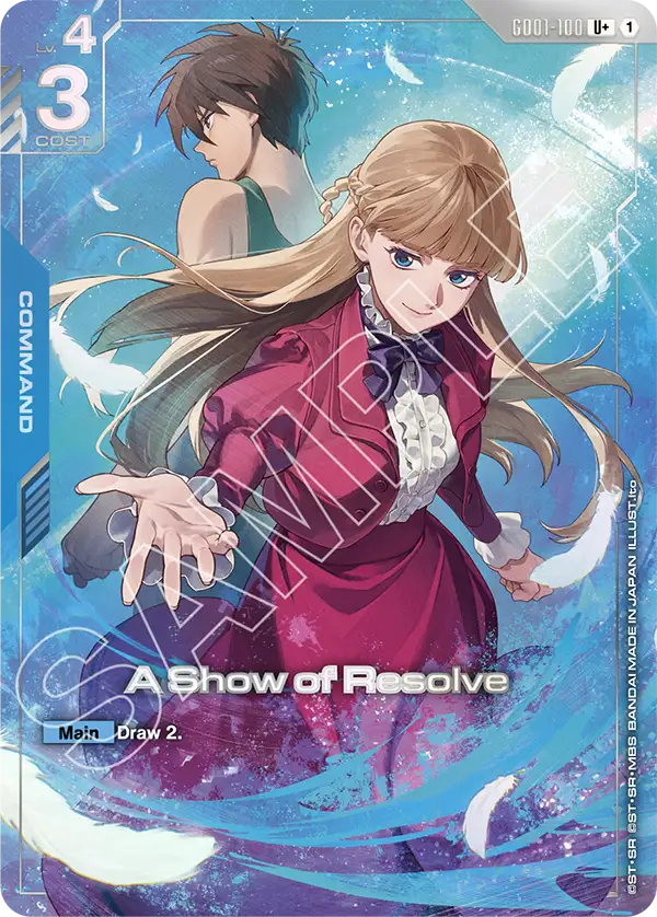 A Show of Resolve [U+]