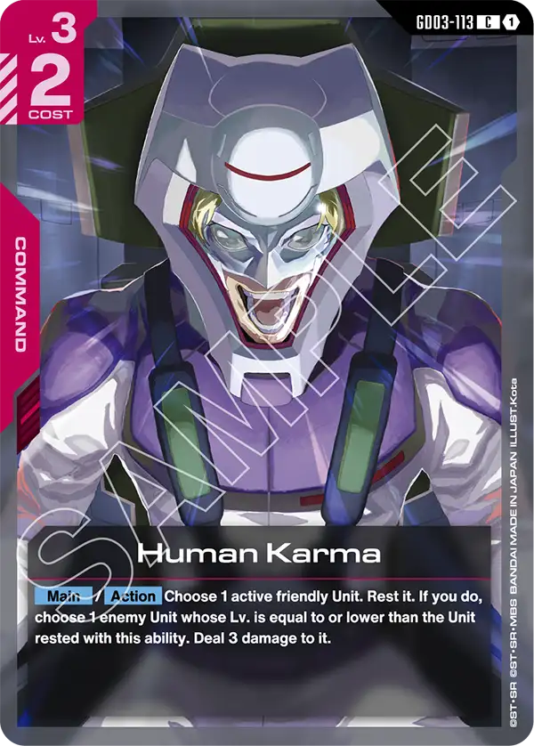 Human Karma [C]