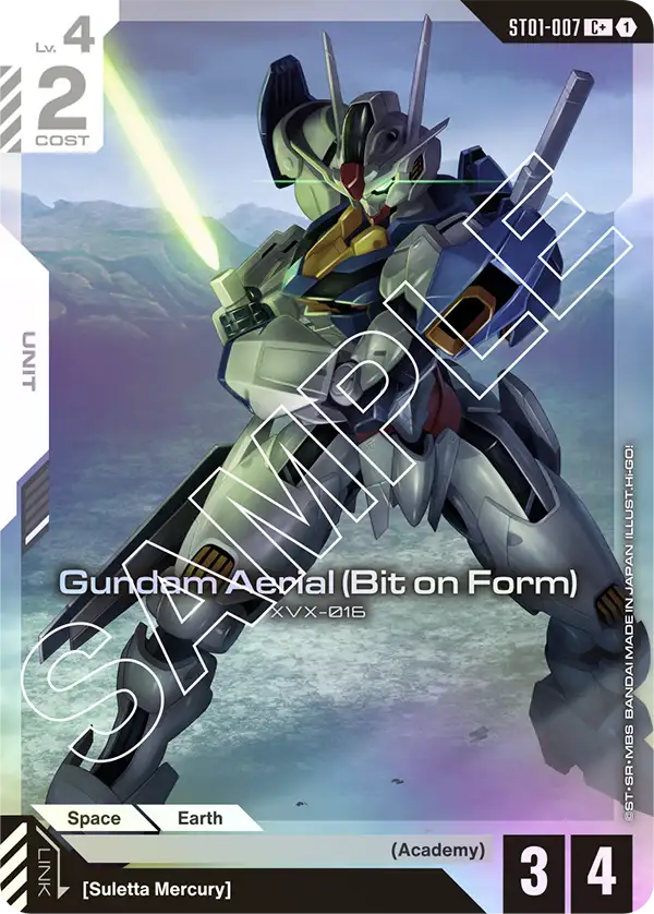 Gundam Aerial (Bit on Form) [C+]