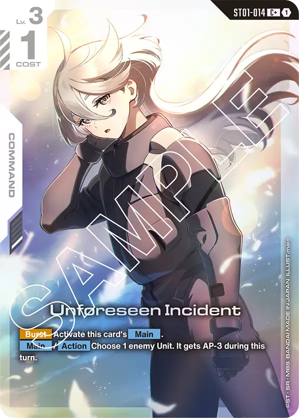 Unforeseen Incident [C+]