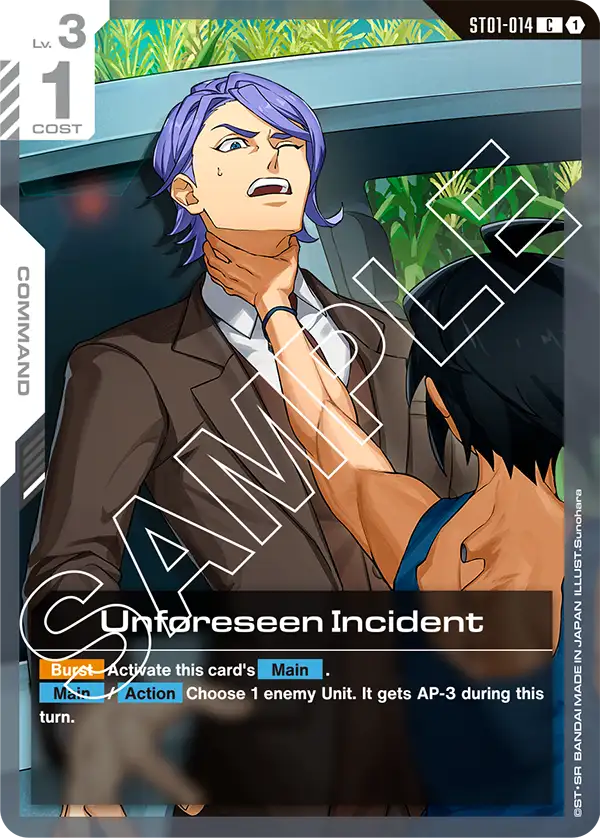 Unforeseen Incident [C]