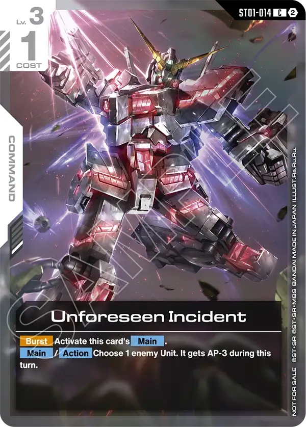 Unforeseen Incident [C]