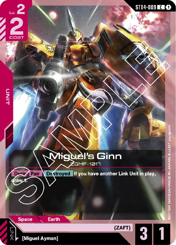 Miguel’s Ginn [C]