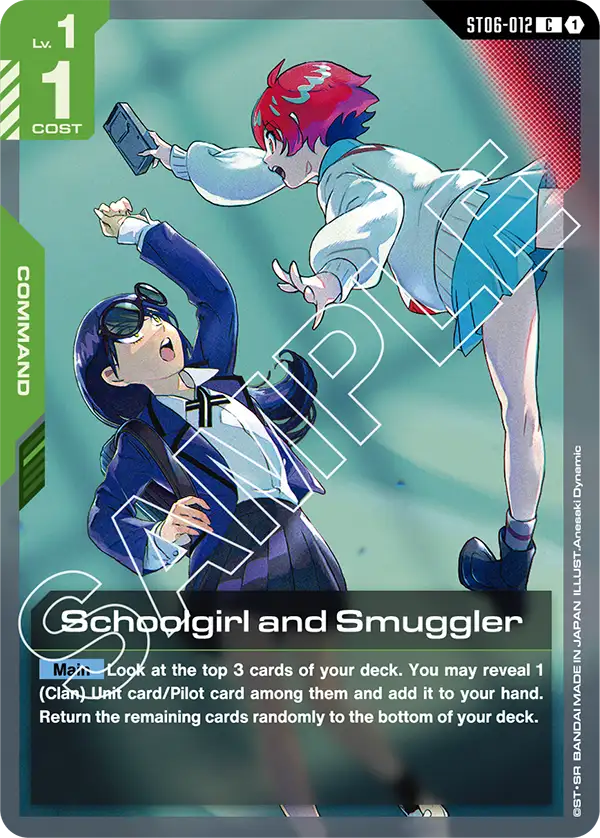 Schoolgirl and Smuggler [C]